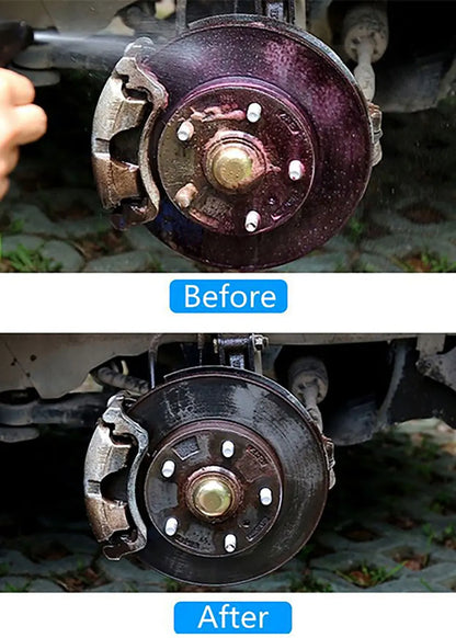 Iron dust remover cleaning car rims