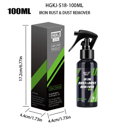Iron contamination remover for car paint and trim