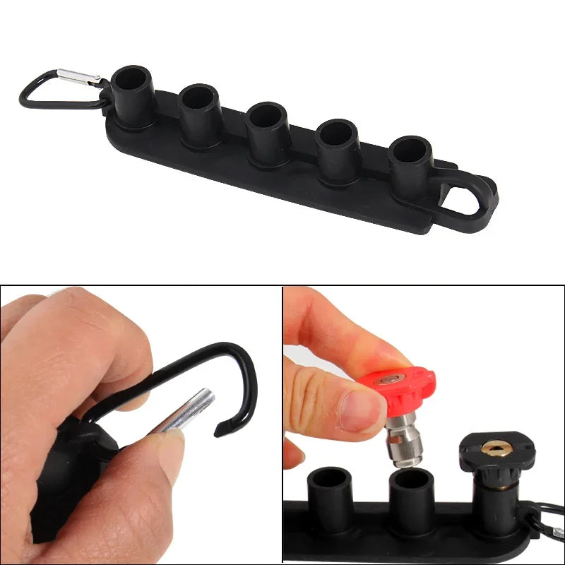 Dual-Connector Foam Cannon Double Tip Attachment